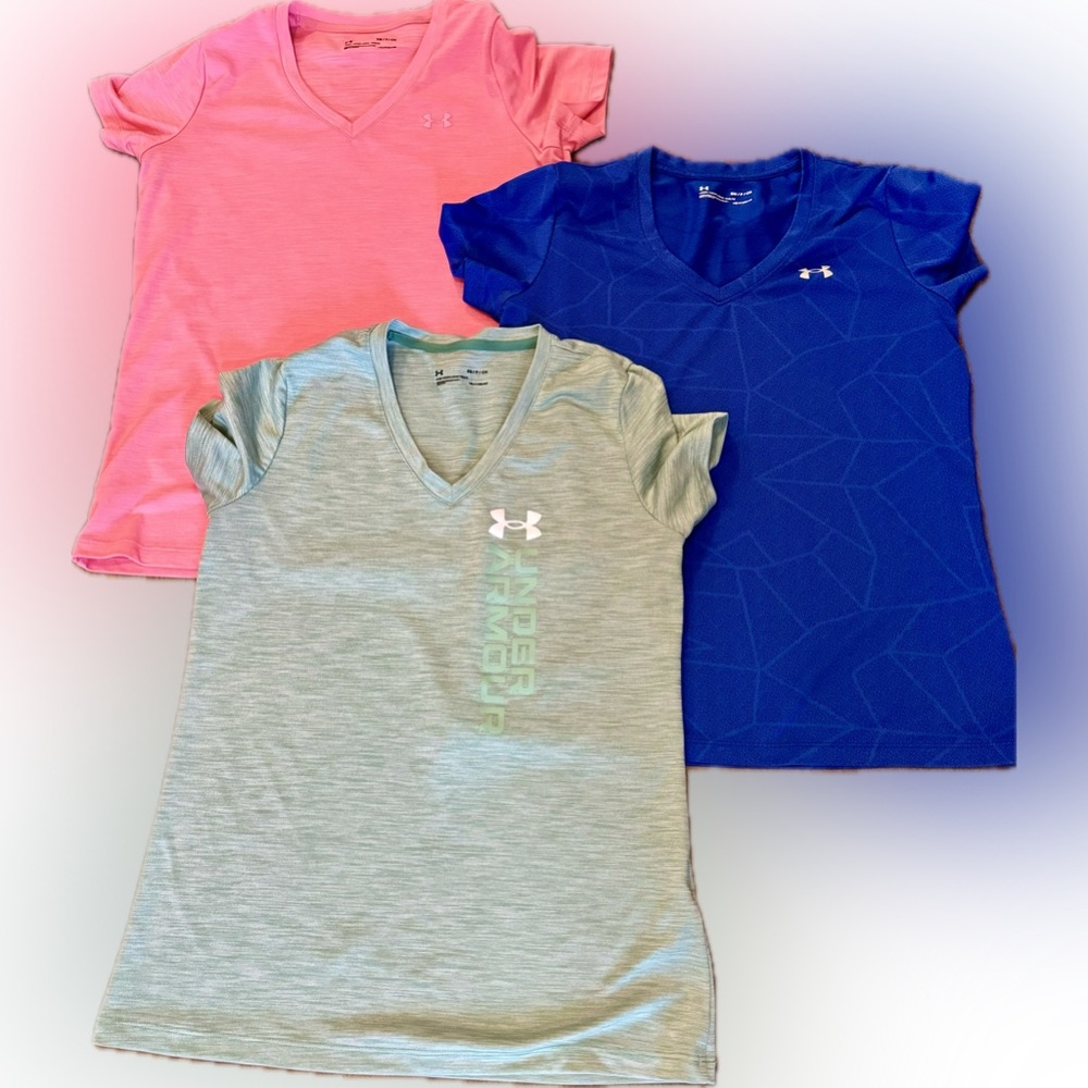 Under Armour Loose Tee Bundle - size small